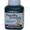 MedPharma Pupalka dvojročná 500 mg + vitamín E 67 tabliet