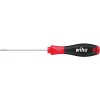 Wiha Schlitzschraubendreher lang 5,5x1,0x200/311mm Soft-Finish dielňa skrutkovač pre skrutky Microstix Šírka čepele: 5.5 mm Dĺžka drieku: 200 mm DIN ISO 2380; 00701