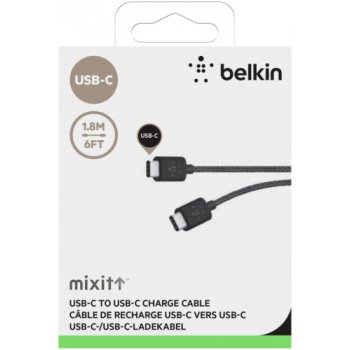 Belkin F2U041bt06-BLK USB-C, 1,8m, černý