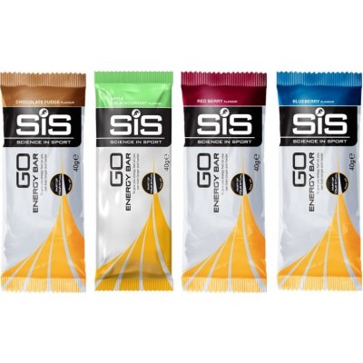 SiS Go Energy Bar tyčinka 40g - energetická tyčinka Jablko - čierna ríbezľa