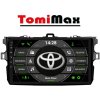 TomiMax Toyota Corolla 2007-2012 Android 13 autorádio s WIFI, GPS, USB, BT HW výbava: 4 Core 2GB+32GB LOW