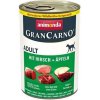 Animonda pes GRANCARNO konz. ADULT jeleň/jablko 400g