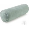 Vankúš valec GAJA5 s lemovaním 15x45 cm šalviový