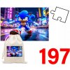 PUZZLE 120 DIELIKOV DARČEK SONIC JEŽKO BLESK + VRECKO S POTLAČOU