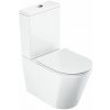 Ravak ELEGAND WC kombi RimOff set, vario odpad biela X01872