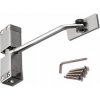 Nerezový dverový zatvárač pre dvere do 40kg, INOX
