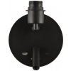 ACB A8202082NSP Nástenné svietidlo STILO LED 3W-3000K-285lm + E27-15W, IP20, USB, bez tienidla, čierna
