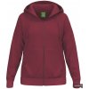 Mikina s kapucňou Erima TS Hooded Jacket Women 2072551-newbordeaux Veľkosť 40