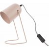 Ružová stolová lampa Leitmotiv Enchant, výška 30 cm