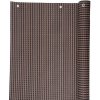 STREND PRO Zástena Polyratan 77 0,9x3 m, UV, 800 g/m2, hnedá-čierna, tieniaca na balkón, s okami