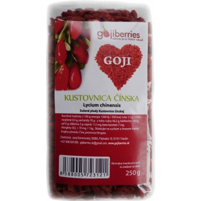 Gojiberries Goji Kustovnica čínska 250 g