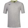 Mizuno Tee Heather Grey/Yellow Fluo 140 cm, šedá / žltá