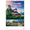 Nástenný kalendár Naše Slovensko 2025, 33 × 46 cm - autor neuvedený