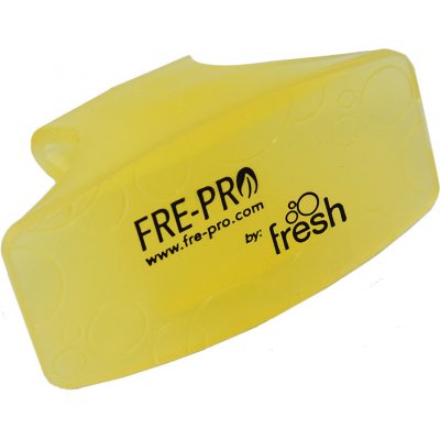 Fre Pro Bowl Clip Citrus vonný WC závěs žlutý 10 x 5 x 6 cm 55 g