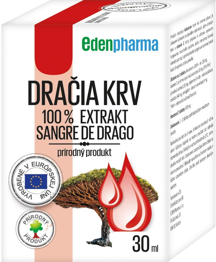 EdenPharma Dračia Krv 100% extrakt 30 ml