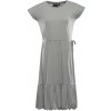 Dámske letné šaty ALPINE PRO DEREFA sivá S PLUS
