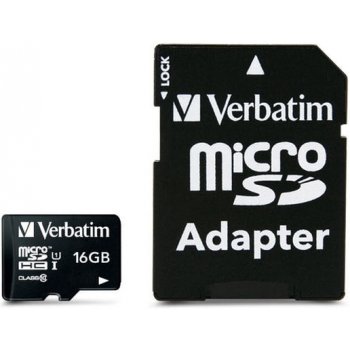 VERBATIM MicroSDHC 16GB 44082