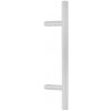 DVERNÉ MADLO kód K10 Ø 30 mm ST - ks (WS - Biela matná), rozteč skrutiek 300 mm, dĺžka madla 400 mm, MP WS (biela mat)
