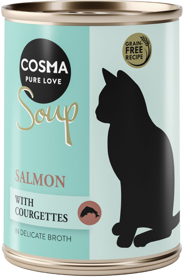 Cosma Soup losos s cuketou 6 x 100 g