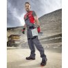 ARDON ARDON H8406 Predĺžené nohavice s náprsenkou COOL TREND sivo-čierne, Veľkosť M