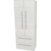 Mereo Bino, kúpeľňová skrinka vysoká 163 cm, dvojitá, Multidecor, Pino Aurélio CN699PINO