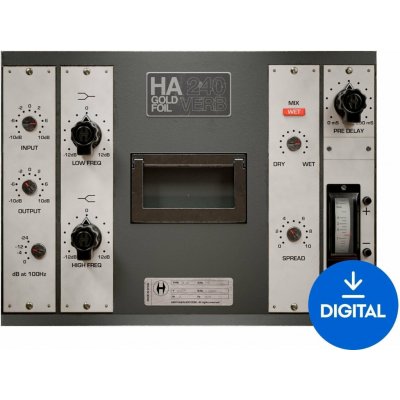 Heritage Audio HA 240 Gold Foil Verb (Digitálny produkt)
