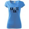 Karate bojovník - Dámske tričko Pure - 2XL ( Svetlomodrá )