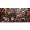 GRACE 3D PVC obklad Coffe 96x48 cm - hnedý 1 ks