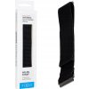FIXED Nylon Sporty Strap with Quick Release 22mm for smartwatch, black FIXNST2-22MM-BK