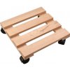 ROJAPLAST Podstavec pod kvetináč 30 x 30 cm - mobilný 362/2