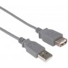 PremiumCord kábel predlžovací USB 2.0, A-A, 1m
