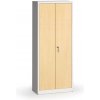 Alfa 3 Zvárané skrine s lamino dverami, 1950 x 800 x 400 mm, RAL 7035/breza