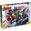 Obojstranné podlahové puzzle 60 dielikov Marvel Avengers LISCIANI 99696