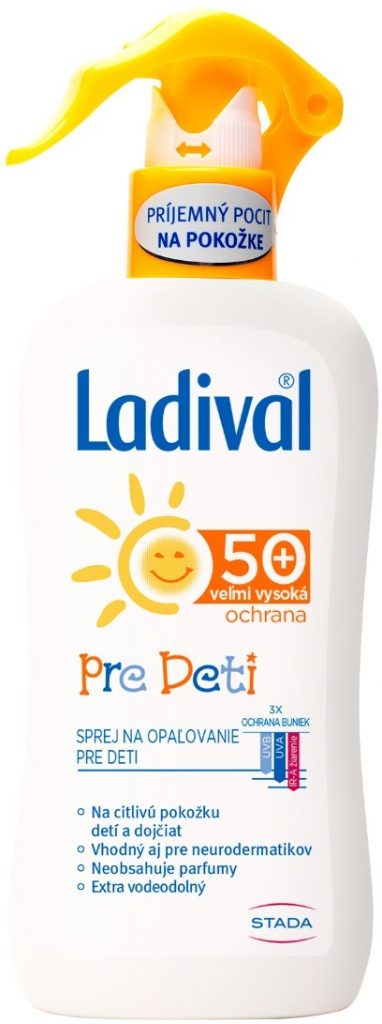 Ladival spray ochrana proti slunci děti SPF50 200 ml