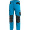 CXS SOLIS / Pánske nohavice do pása - modrá/čierna 58