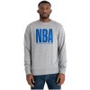 Pánska mikina cez hlavu New Era NBA LEAGUE CREW šedá 11860114 - L