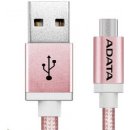 Adata AMUCAL-100CMK-CRG microUSB, 1m, růžový