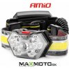 Čelovka LED lampa AMIO LH04, 02826