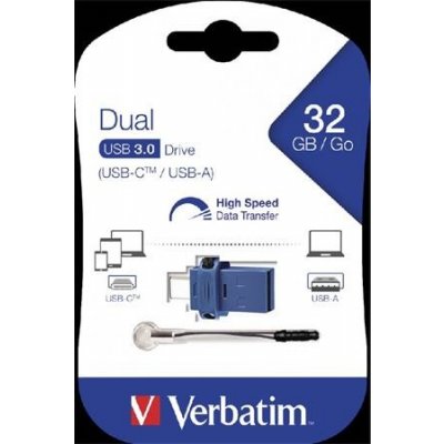 Verbatim VERBATIM Store 'n' Go Dual Drive 32GB USB 3.0/USB-C