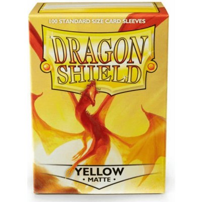 Dragon Shield obaly Dragon Protector Matte Yellow 100 ks