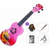 Mahalo Hibiscus SET 2 Hibiscus Red Burst Sopránové ukulele