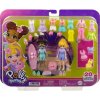 Mini bábika Mattel Polly Pocket Veľká súprava s 2 bábikami a 24 kúskami oblečenia