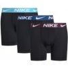 Nike boxer brief 3pk-nike dri-fit essential micro 8719312490479 Čierna