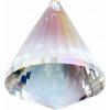 Nefertitis Kužeľ Feng Shui brúsený krištáľ dúhovo metalizovaný Bright pearl NF4879 - 53 mm