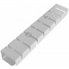 ZLKL Kovový káblový organizér 440 mm biely 1Ka0036
