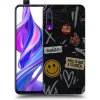 Picasee silikónový čierny obal pre Honor 9X Pro - STICKERS x TAGS