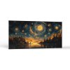 Imitácia maľby Nočná žiara hviezd | Obrazy Vintessia Rozmery panoráma: 60x120