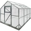 Polykarbonátový skleník COMFORT 2m Dĺžka: 10 metrov, POLYKARBONÁT: 4 mm