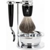 Mühle Rytmo Set 4 Black Pure Badger Mach3