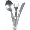 Súprava príborov Bo-Camp Cutlery set Farba: strieborná